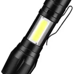 ctb New 2in1 Rechargeable Battery 2 Mode Penlight Waterproof Light Led Flashlight 12W Zoomable Torch Lamp Light Torch image 2