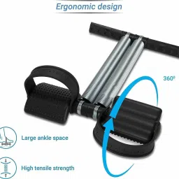 oddish Double Spring Tummy Trimmer Exerciser for home and Gym for men & women Ab Exerciser image 2