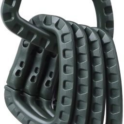 Tactical Carabiner Keychain - 5 Pack Hard Polymer Carabiners D Rings Carabiner-image-27