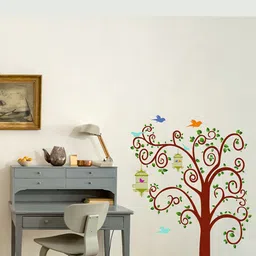 RANGOLI Assorted Bird On Tree Wall Sticker image 3