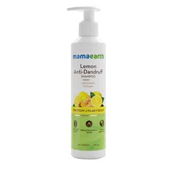 Mamaearth Lemon Anti-Dandruff Shampoo with Ginger for Itchy & Flaky Scalp - 250ml image 3