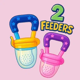 Easy to Use Baby Feeders – 2-Pack Silicone Mesh Pacifier Dispensers Feeder-picture-6