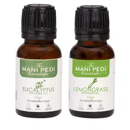 The Mani Pedi Essentials Set Of 2 Eucalyptus & Lemongrass Diffuser Oil 15ml-0