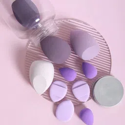 FEELHIGH 10-Pcs Sponge Set With Storage Jar image 2