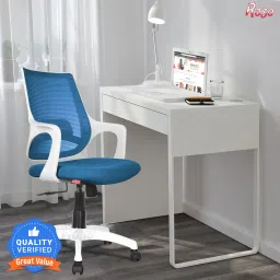 Mono | 3-Years Warranty Included | Mid-Back Ergonomic Office Chair | Revolving| Mesh Office Arm Chair-image-4