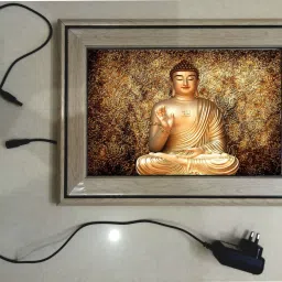 BUDHHA JI FRAME 15.5 inch LED PHOTO FRAME-image-36