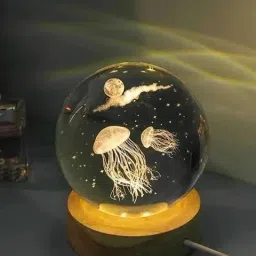 3D Crystal Ball Night Lamp with Base for Living Room, decoration, gift,_L924 Night Lamp-22
