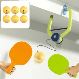 Hanging Table Tennis Ping Pong Ball with FREE EXTRA Ball and 2 Racket Table Tennis Kit-picture-27