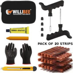7 in 1 Universal Tubeless Tire Puncher Kit (with storage box) Tubeless Tyre Puncture Repair Kit-image-63