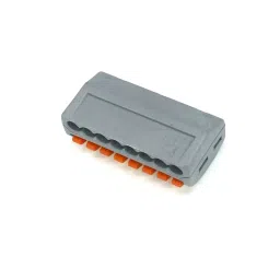 PCT-218 0.08-2.5mm 8 Pole Wire Connector Terminal Block with Spring Lock Lever for Cable Connection image 3