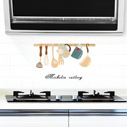 Asian royal Cream & Brown Printed Self-Adhesive Wall Sticker-image-27