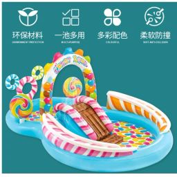 Kids Pool (IND*210) Candy Zone Play Centre With Pump Inflatable Swimming Pool-image-55