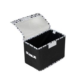 Kuber Industries Set Of 3 Black & White Printed Drawer Organiser image 2