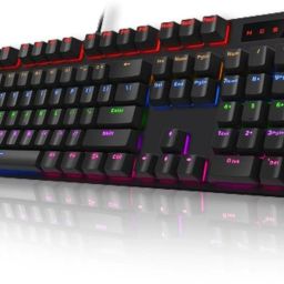 RAPOO V500Pro Bluetooth Standard Gaming Keyboard Compatible with Desktop, Laptop, Mac multimedia_keys,Full Size RGB Mechanical Gaming Keyboard -Spill Resistant, Anti-Ghosting-image-18
