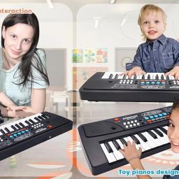 The 37 Key Piano Keyboard Toy with Recording, Mic and USB Cable for Power-46-image-36