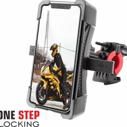 Pick Ur Needs Universel Bracket 360° Rotate Compact Bike Mobile Phone Holder With Perfect Fit Mobile Holder-image-67