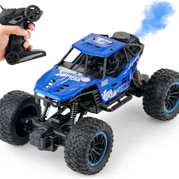 Remote Control Rock Crawler Water Mist Spray High Speed RC Car - Blue-34