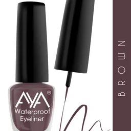 AYA Set Of 2 Long Lasting 24 Hrs & Waterproof Liquid Eyeliner 5ml Each - Brown image 3