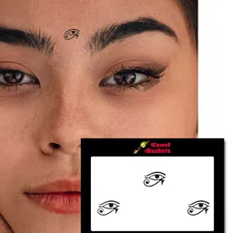 Comet Busters Set Of 3 Black Bindis image 3