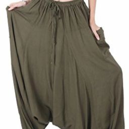Solid Rayon Women Harem Pants-image-26