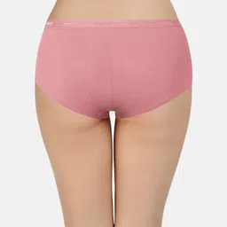 Amante Assorted Pack of 2 Low Rise Outer Elastic Boyshort Briefs PPK62001 image 4