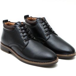 Casual Boots For Men | Casual Mid-Ankle Synthetic leather Boots shoes Boots For Men-image-26