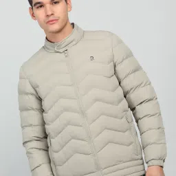 Men Solid Quilted Jacket-image-53