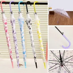 homcartell Polka Dot Pattern Umbrella with Lightweight and Portable Design, Strong Umbrella Umbrella image 4