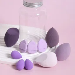 FEELHIGH 10-Pcs Sponge Set With Storage Jar image 5