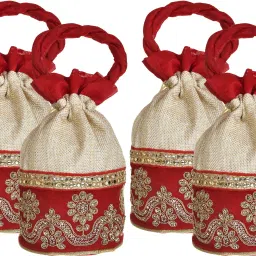 Women Red Potli-image-55