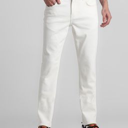jack & jones Men Slim Low Rise White Jeans-picture-42