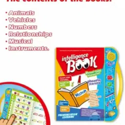 intelligent Fetching (IND*18) Intelligence Educational Interactive Book for 3+ Year Kids . image 5