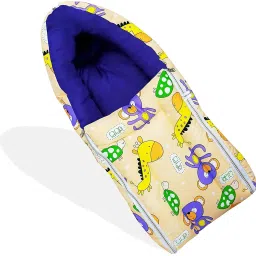 Cotton Baby Sleeping Bag/Carry Bag (0-7 Months) Soft & Comfort Sleeping Bag. Sleeping Bag-image-4