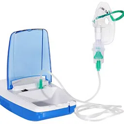 NET Low Noise Air Compressor Machine with 2 Masks, 1 Mouthpiece & 4 Filters Nebulizer-1