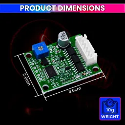 amiciSmart DC 6-20V 60W Brushless Motor Driver Board – 3A BLDC Speed Controller Multipurpose Controller image 4