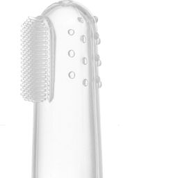 Silicone Baby Finger Brush/Tongue Cleaner with Case for Newborns ( Pack of 1 ) Ultra Soft Toothbrush-image-59