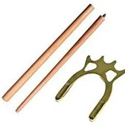 C58 Combo of Rest Sticks Half Joint & Spider Brass Head Snooker, Pool, Billiards Cue Stick-10