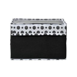 Kuber Industries Set Of 3 Black & White Printed Drawer Organiser image 3