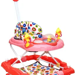 Musical Activity Walker With Parent Rod-11