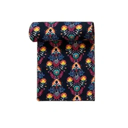 Tasseled Home Black & Pink Kaleido Printed Rectangular Table Runner image 4