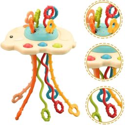 Proudly Made in India, Baby Ellie Sensory Montessori Pull String Toy-11