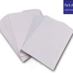 Blank Greetings Card 5X7 Inch Ideal for Drawing, Painting, Writing DIY Greeting Card-5