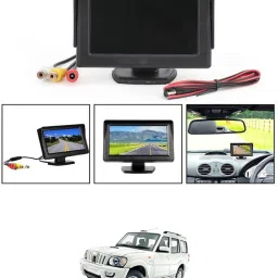 Universal Car Dashboard 4.3Inch TFT Display LCD Monitor Screen-238 Black LCD-image-88