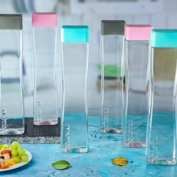 Set of 6 810 ml Plastic Water Bottles | BPA-Free Fridge Bottle 810 ml Bottle-image-48