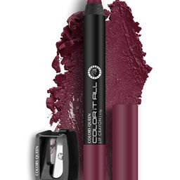 Colors Queen Color It All Non Transfer Lip Crayon With Sharpener 4 g - Murphy Wine 15-32