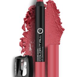 Colors Queen Color It All Non Transfer Lip Crayon With Sharpener 4 g - Peach Love 03-35