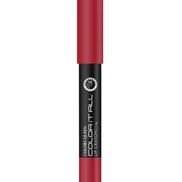 Colors Queen Color It All Non Transfer Lip Crayon With Sharpener 4 g - Smoke Red 14 image 5