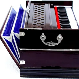 Bass Reed & Male Reed Double Fold Bellow & 39 Keys,7 Stopper Octave Hand Pumped MEGHA21 3.25 Octave Hand Pumped Harmonium-image-21