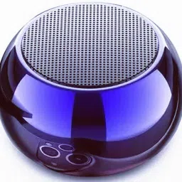 roxfire Matka Mini Wireless Bluetooth Speaker Heavy Metal Electroplating Round Speaker with Google, Alexa & Siri Assistant Smart Speaker-0