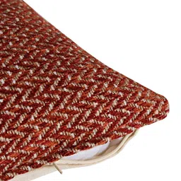 GM Red Set of Single Abstract Square Cushion Cover image 4